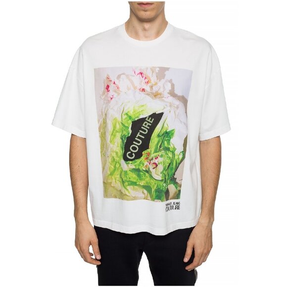 Versace Jeans Couture Printed Oversize T-shirt - Picture 1 of 8